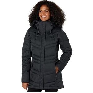 Columbia Women's Black Hooded Puffer Coat